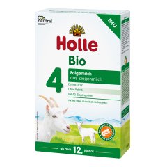 Bio-Folgemilch 4 auf Ziegenmilchbasis, nach dem 12. Monat (400g)