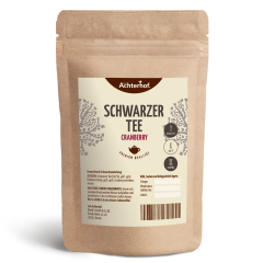 Schwarzer Tee Cranberry