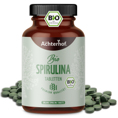 Spirulina Algen Tabletten Bio (400 Tabletten)