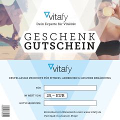 Geschenkgutschein 25 Euro