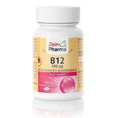 Vitamin B12 500µg (60 Lutschtabletten)