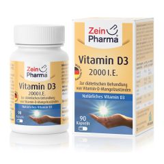 Vitamin D3 2000 I.E. (90 Kapseln)