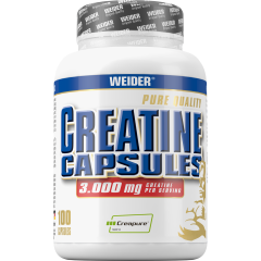 Pure Creatine capsules (100 caps)
