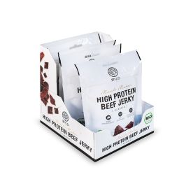 High Protein Beef Jerky Klassik "Muscle Maker" bio (4x25g)