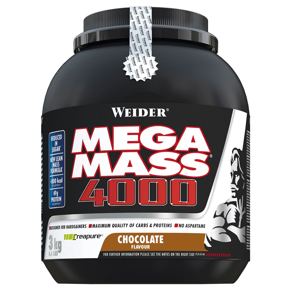 Mega Mass 4000 - 3000g - Schokolade Mega Mass 4000 - 3000g - Schokolade