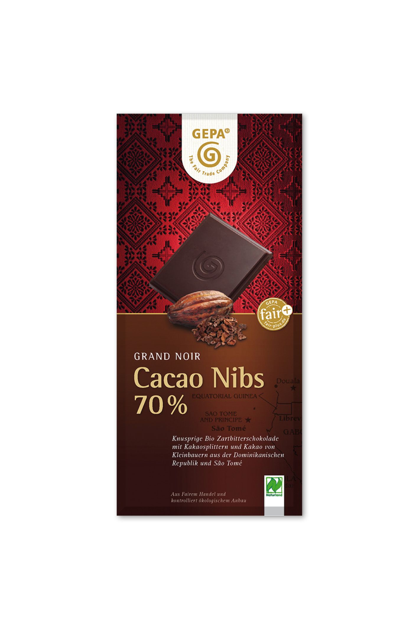 Bio Schokolade Cacao Nibs 70% (100g) Bio Schokolade Cacao Nibs 70% (100g)