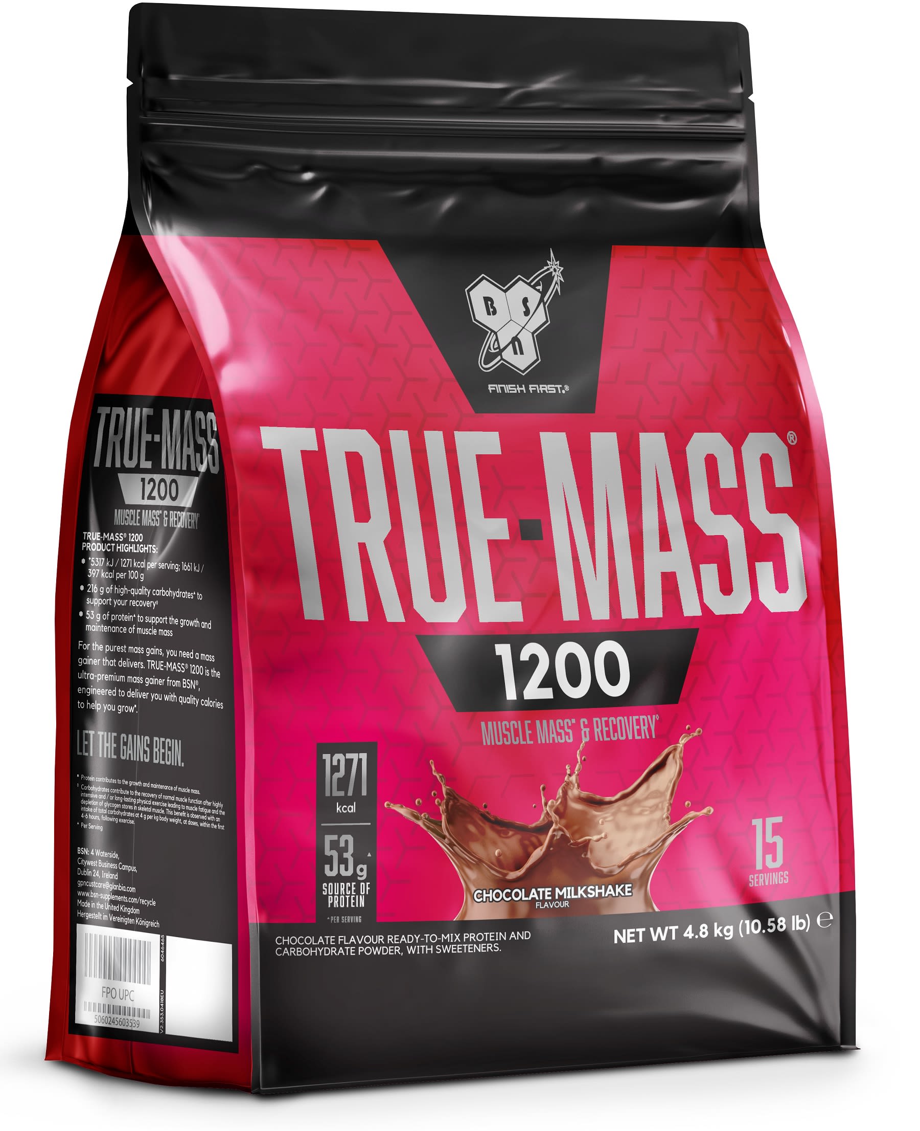 True Mass 1200 - 4800g - Chocolate True Mass 1200 - 4800g - Chocolate