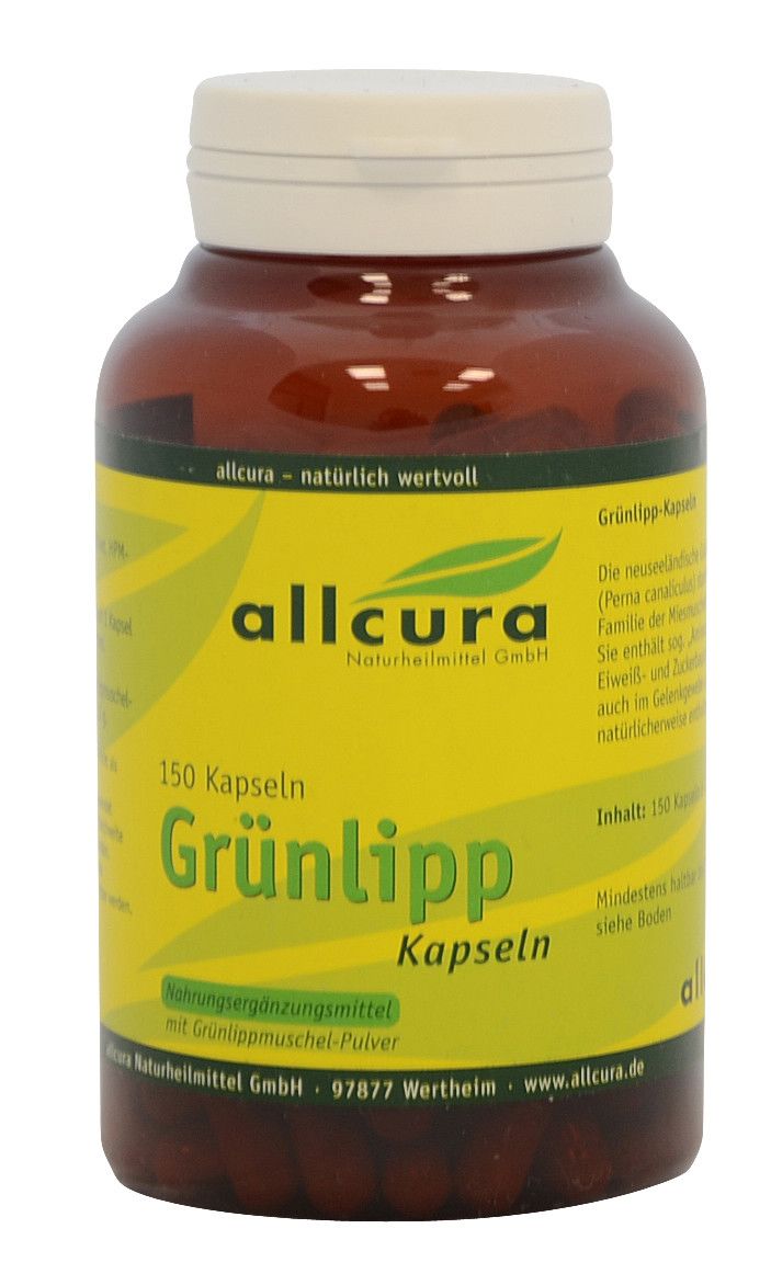 Grünlippmuscheln (150 Kapseln) Grünlippmuscheln (150 Kapseln)