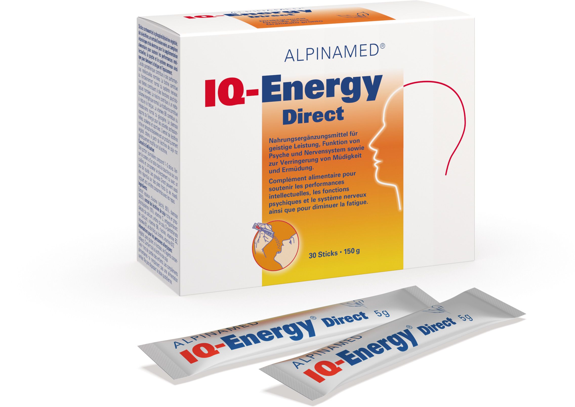 IQ-Energy Direct Sticks (30x5g) IQ-Energy Direct Sticks (30x5g)