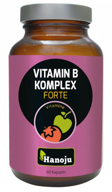 Vitamin B Komplex forte 320 mg, hochkonzentriert (60 Kapseln) Vitamin B Komplex forte 320 mg, hochkonzentriert (60 Kapseln)