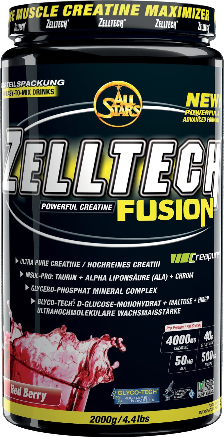 Zelltech Fusion - 2000g - Rote Beere Zelltech Fusion - 2000g - Rote Beere