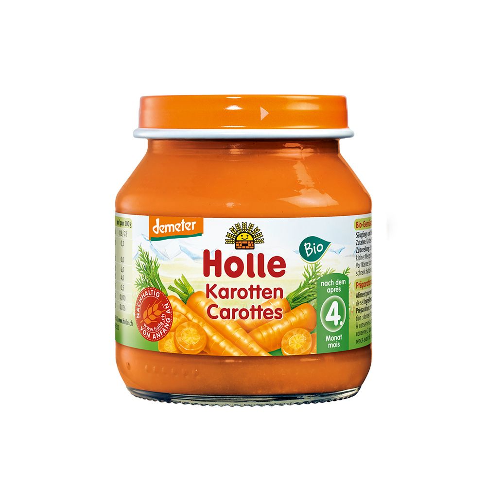 Demeter Karotten Nach Dem 4 Monat 125g Von Holle