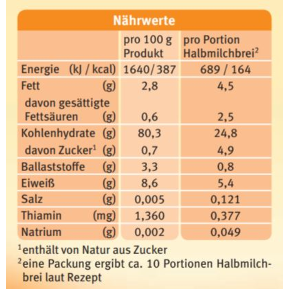 6 X Bio Babybrei 3 Korn Ab Dem 6 Monat 6x250g Von Holle