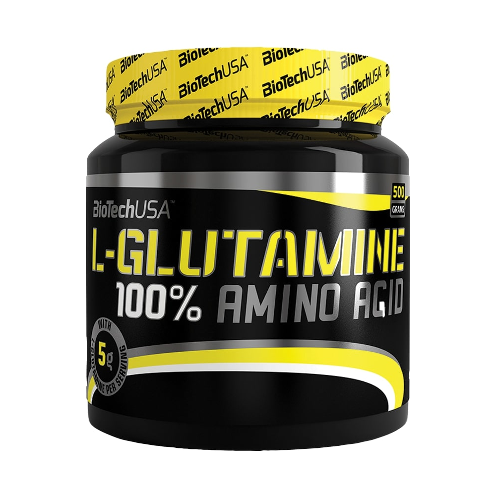 100 L Glutamine 500g Von Biotech Usa Kaufen Bodylab24 Shop