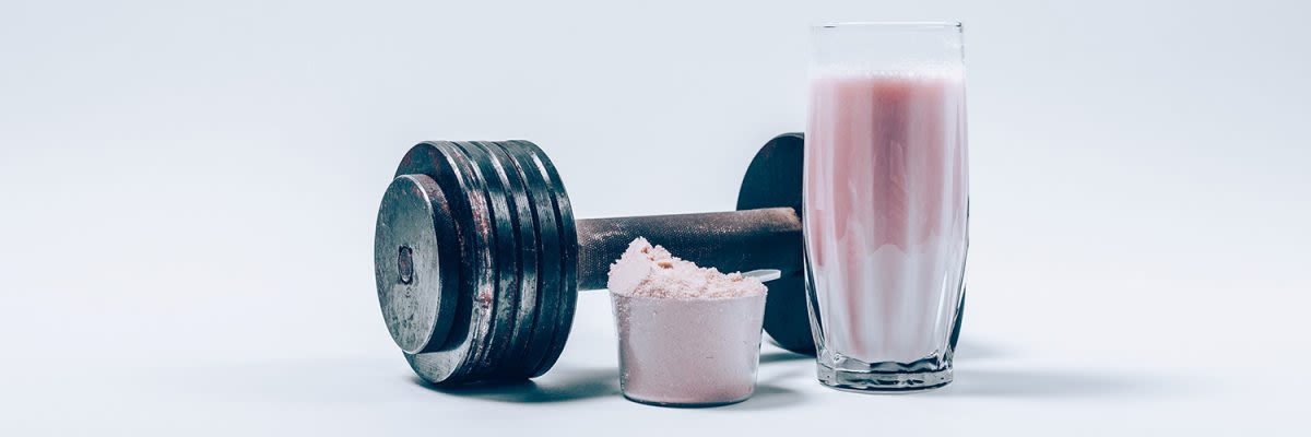 1500x500 Weight Gainer im Glas