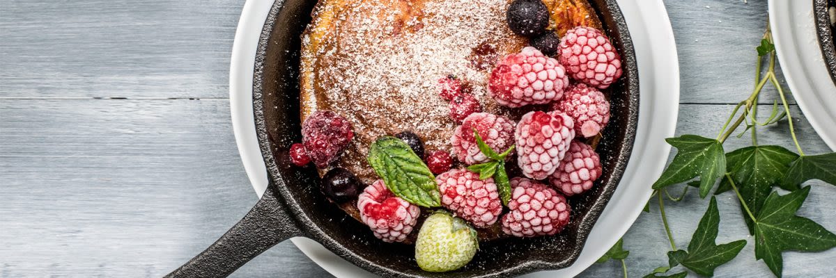 porridge met frambozen
