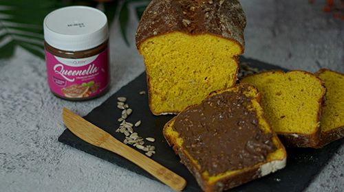 Protein-Kürbisbrot