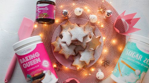 Plätzchen: Weihnachtlich, Low Carb & High Protein