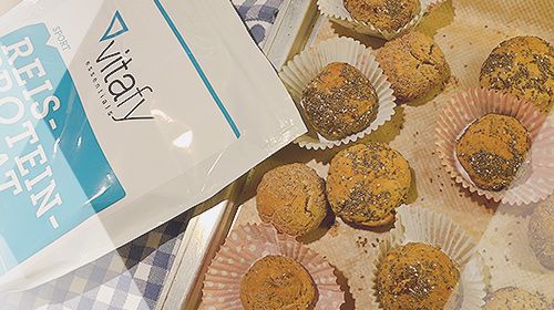 Leckere Chia-Eiweißbrötchen mit Flohsamenschalen