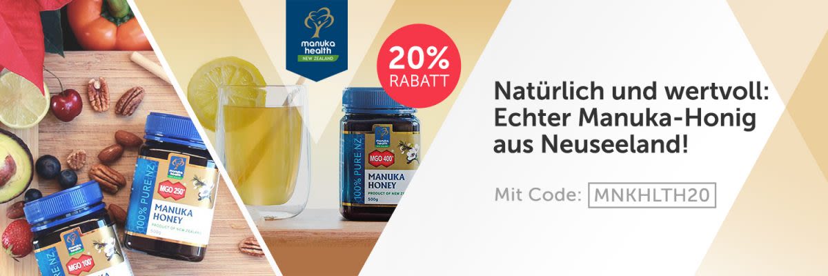 Natürlich wertvoll - Echter Manuka Honig aus Neuseeland