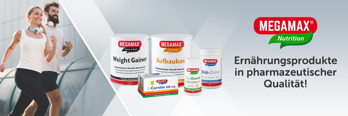 Megamax - Ernährungsprodukte in pharmazeutischer Qualität