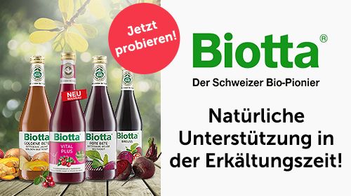 Biotta - Natürlicher Genuss in der kalten Jahreszeit