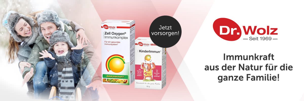 Dr. Wolz - Immunkraft aus der Natur für die ganze Familie!