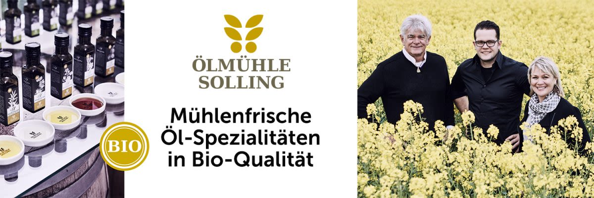 Ölmühle Solling - Mühlenfrische Öl-Spezialitäten in Bio-Qualität