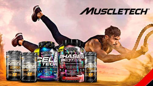 MuscleTech – Die #1 Bodybuildung-Brand aus den USA!
