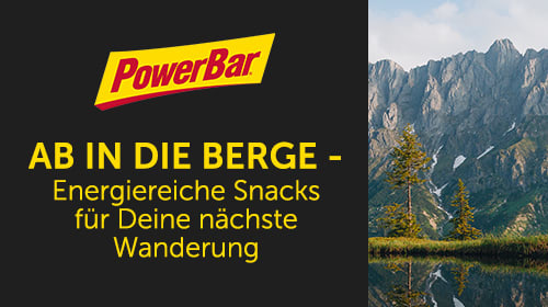 Energie für deinen Wandersommer 2021 mit PowerBar