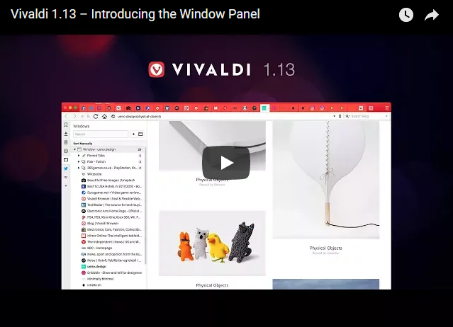 Vivaldi 1.13