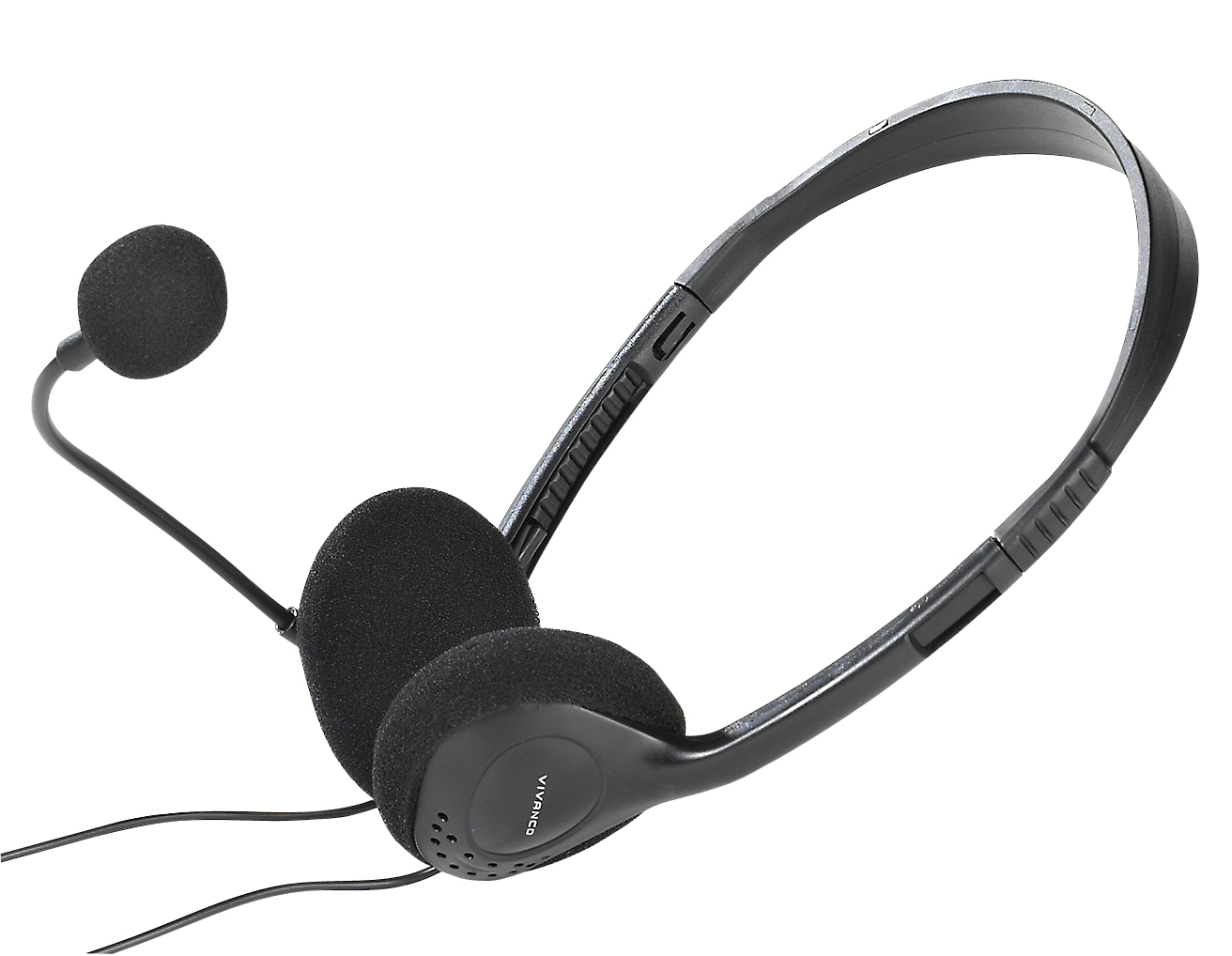 Stereo Headset, ultraleicht mit Lautstärkeregler