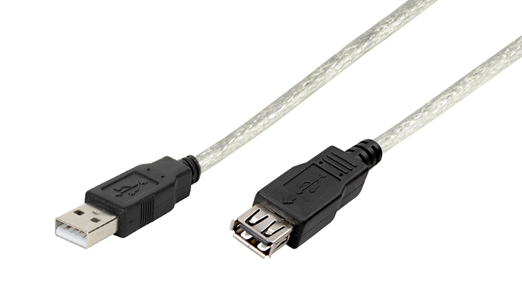 USB 2.0 kompatibles Verlängerungskabel, 1,8m