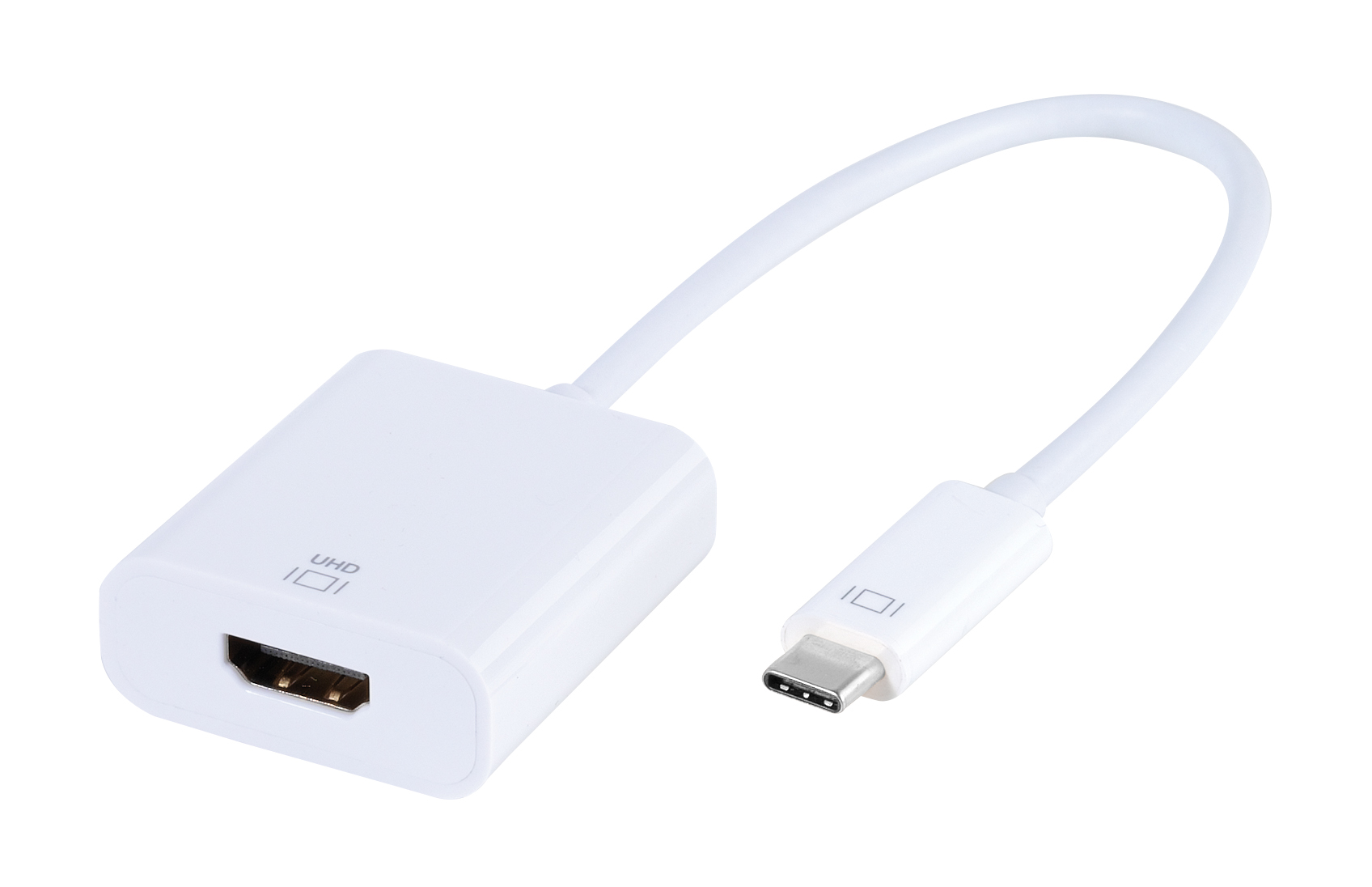 Vivanco USB-C® Adaptateur [1x USB-C® mâle - 7x HDMI femelle, Slot