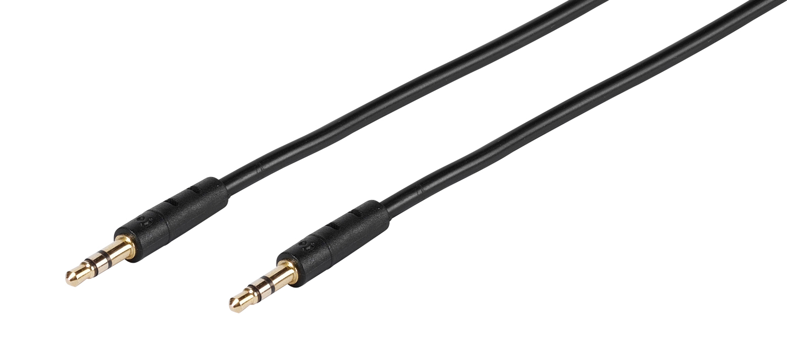 Audio Anschlusskabel, 3,5 mm Klinke - 3,5 mm Klinke, 2m
