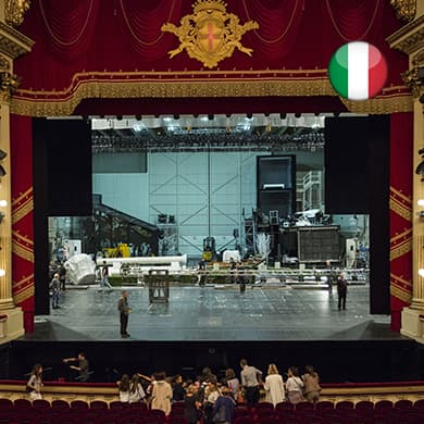 INGRESSO MUSEO CON VISITA GUIDATA TEATRO IN ITALIANO