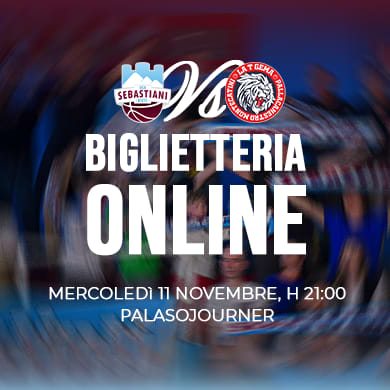 Biglietti RSR Sebastiani Rieti - Pallacanestro Montecatini