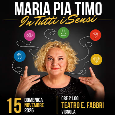 MARIA PIA TIMO - IN TUTTI I SENSI