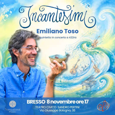 EMILIANO TOSO - IL NUOVO ALBUM INCANTESIMI IN CONCERTO
