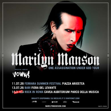 MARILYN MANSON - ONE ASSASSINATION UNDER GOD TOUR