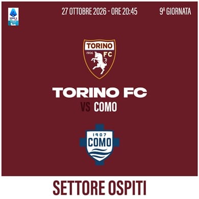 TORINO - COMO | SETTORE OSPITI
