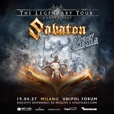 SABATON - THE LEGENDARY TOUR PART 2