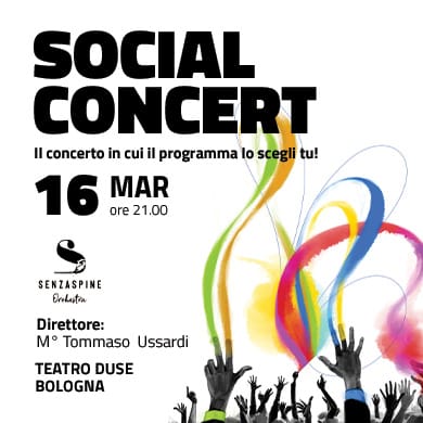 ORCHESTRA SENZASPINE - SOCIAL CONCERT