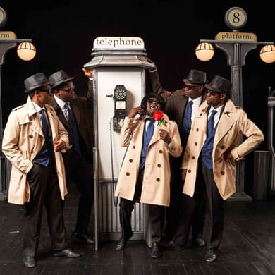 THE BLACK BLUES BROTHERS IN LET'S TWIST AGAIN