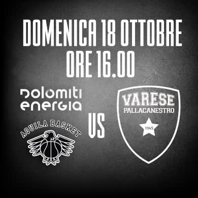 Biglietti Dolomiti Energia Trentino - Openjobmetis Varese