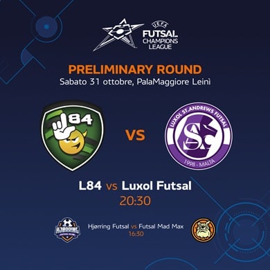 CHAMPIONS LEAGUE L84 TORINO VS LUXOL FUTSAL