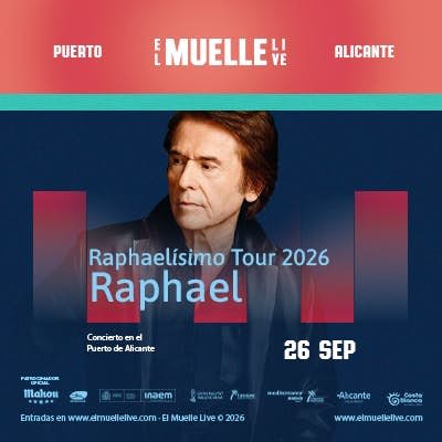 RAPHAEL - RAPHAELÍSIMO TOUR - EL MUELLE LIVE