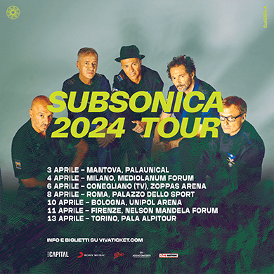 SUBSONICA 2024 TOUR