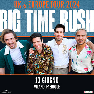 BIG TIME RUSH - UK & EUROPE TOUR 2024