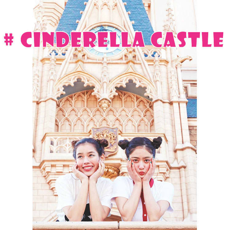 Sns映えスポット４ 定番シンデレラ城の 正解な撮り方 ２つ Vivi